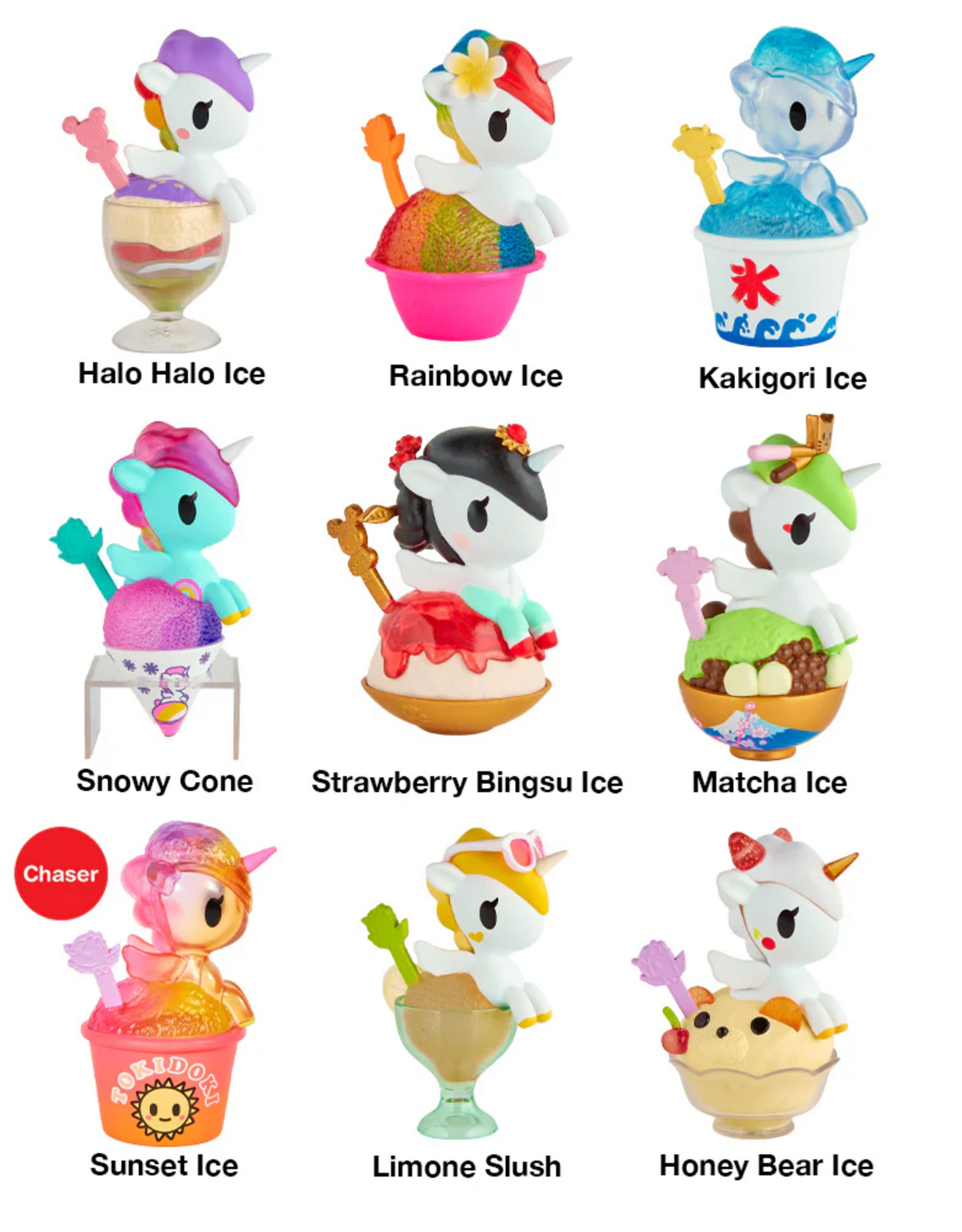 Tokidoki Blind Box: Shaved Ice Dreams Unicorno