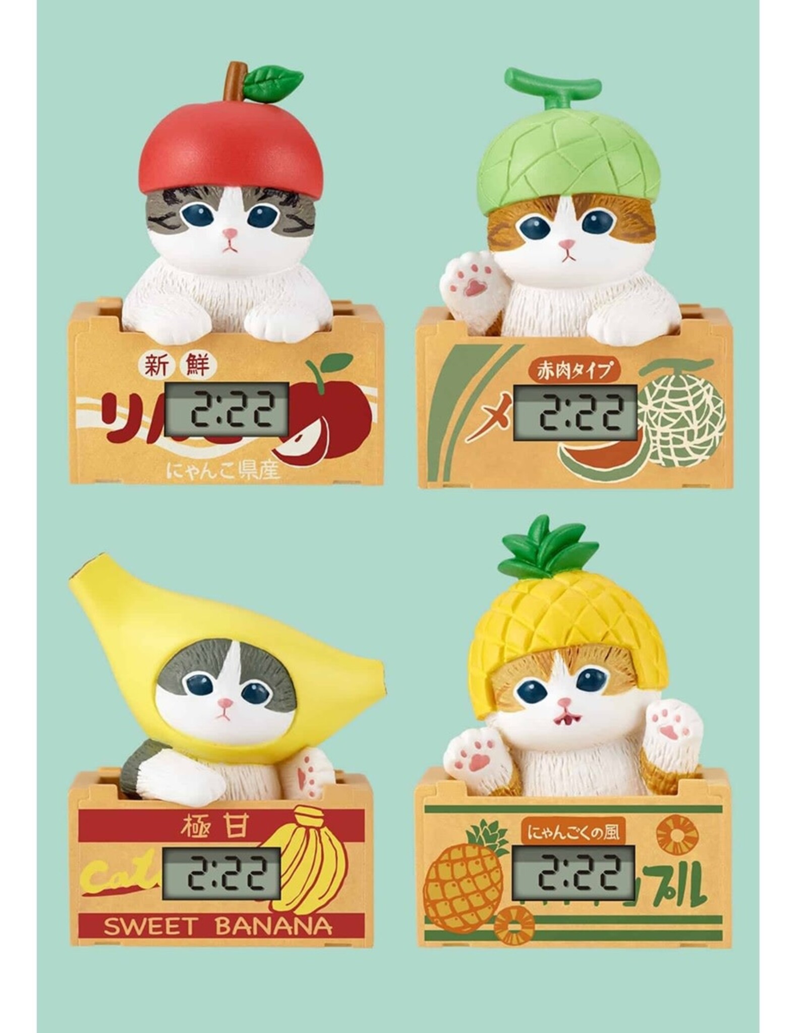 Clever Idiots mofusand Fresh Fruit Meow Watch Blind Box