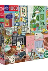 eeBoo 1000pc Puzzle: Strawberry Kitchen