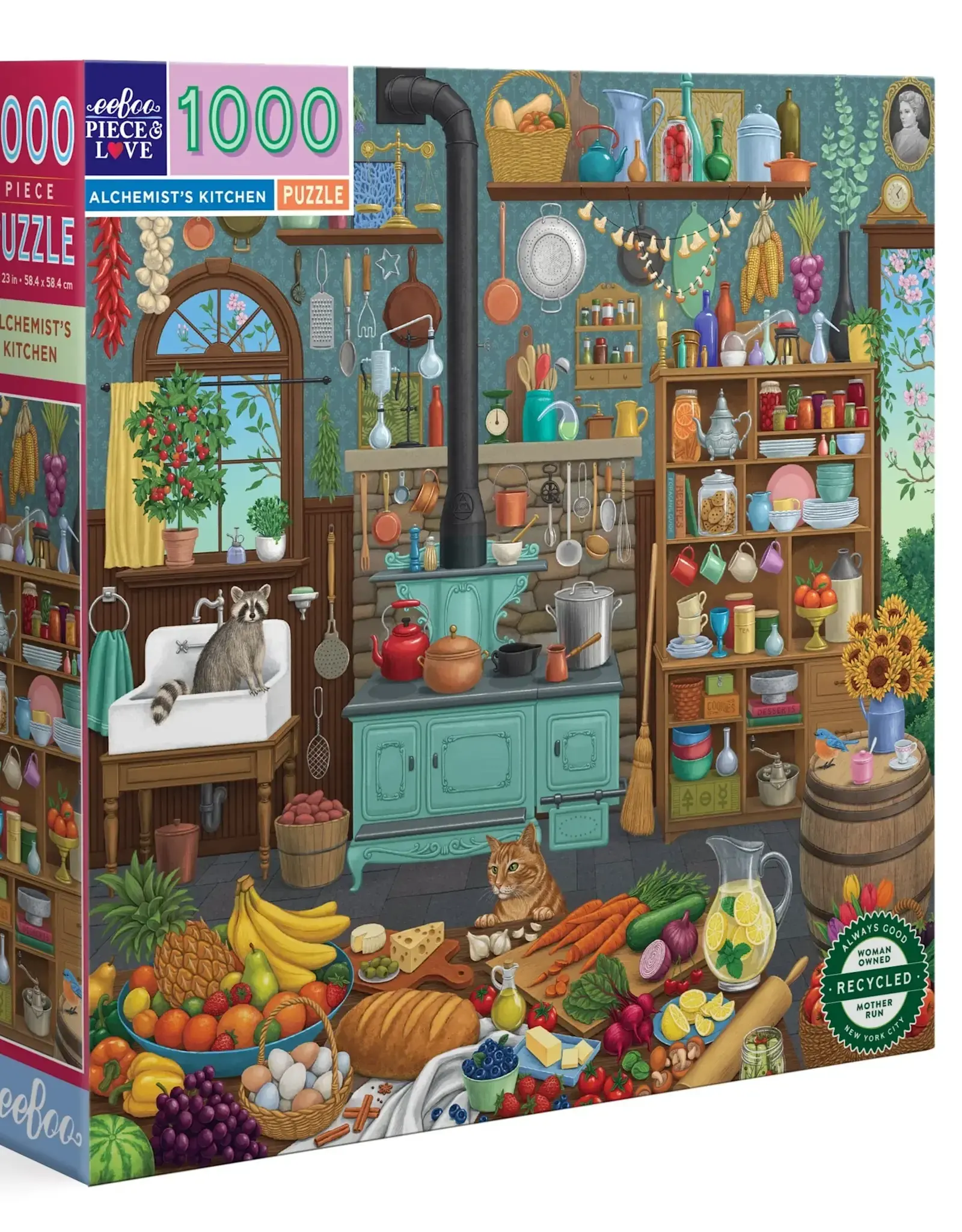 eeBoo 1000pc Puzzle: The Alchemist's Kitchen