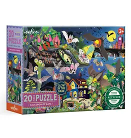 eeBoo 20pc Puzzle: Cauldron of Bats