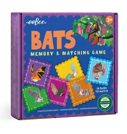 eeBoo Bat Little Square  Matching Game