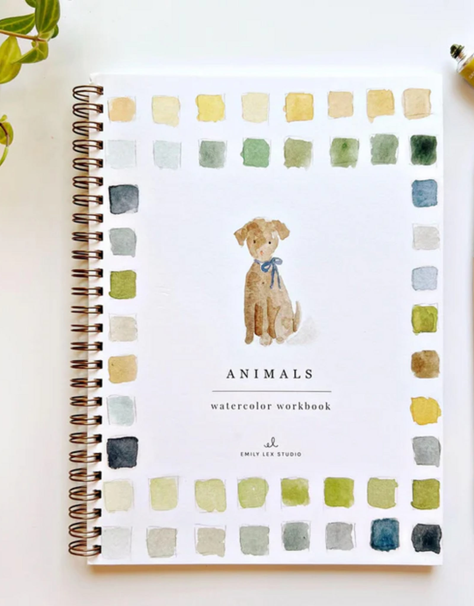 Emily Lex Studio Watercolor Workbook: Animals