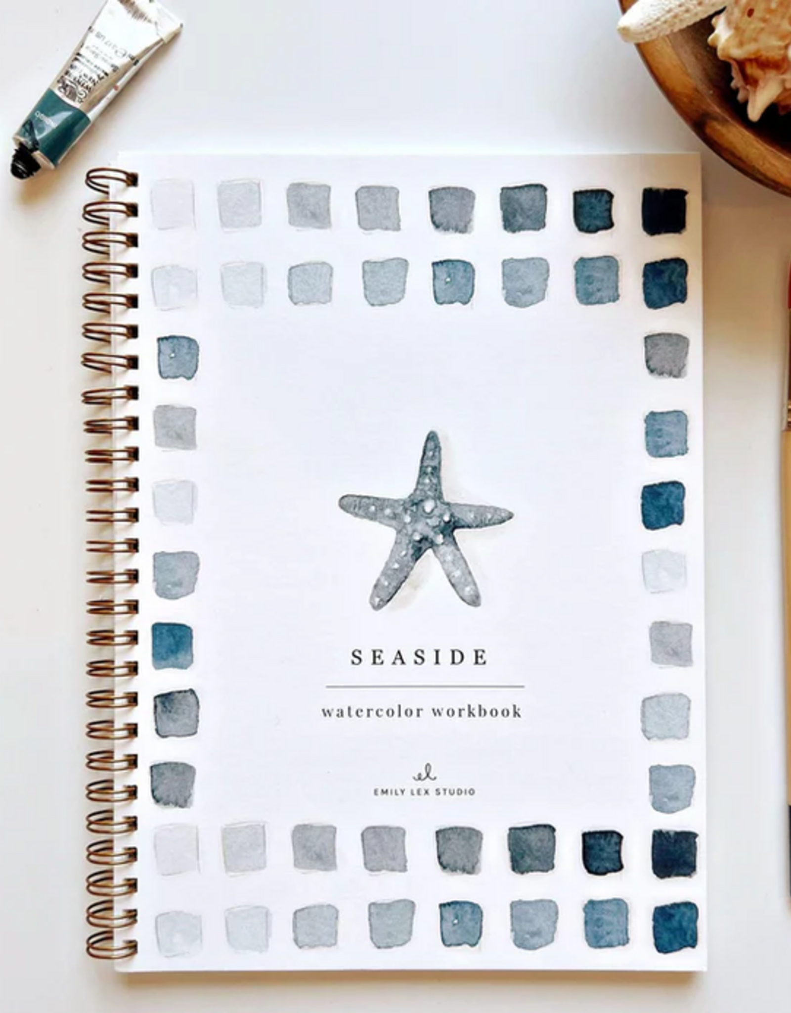 Emily Lex Studio Watercolor Workbook: Seaside