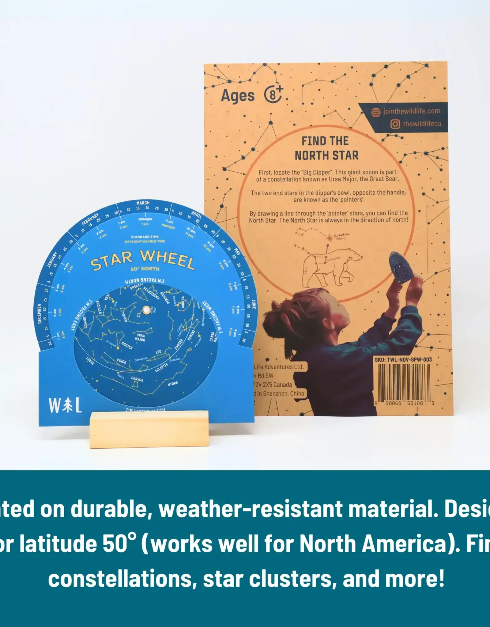 Wild Life Outdoor Adventures Star Planisphere Wheel