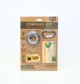 Wild Life Outdoor Adventures Magnetic Liquid Compass Kit