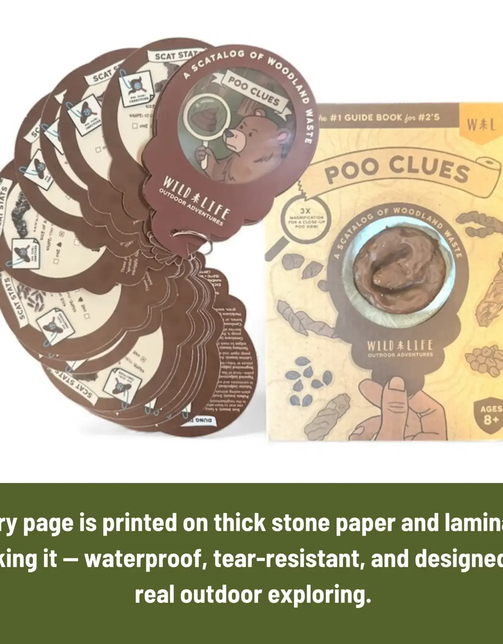 Wild Life Outdoor Adventures Poo Clues Scat Identification Guide