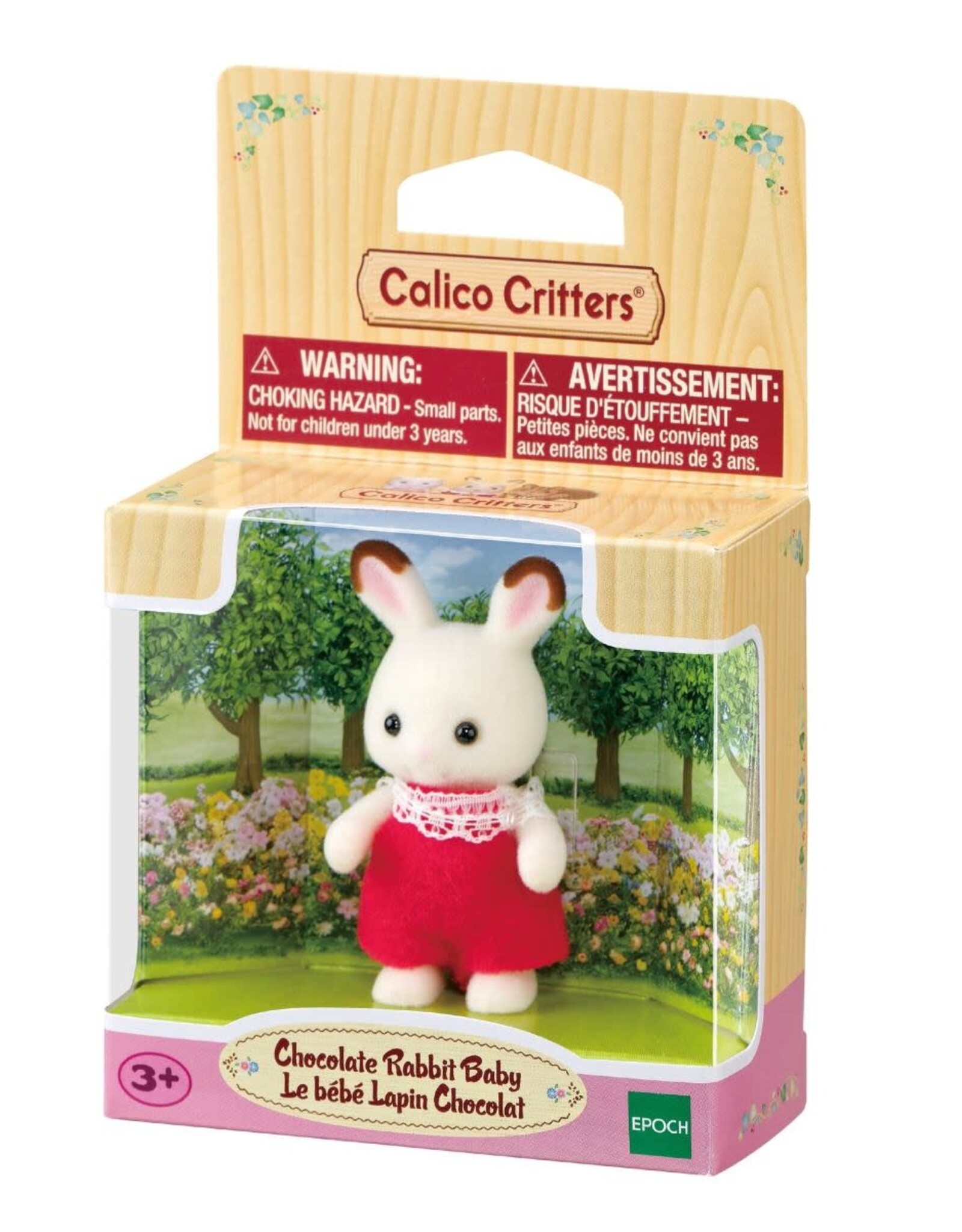 Epoch Everlasting Play Chocolate  Rabbit Baby