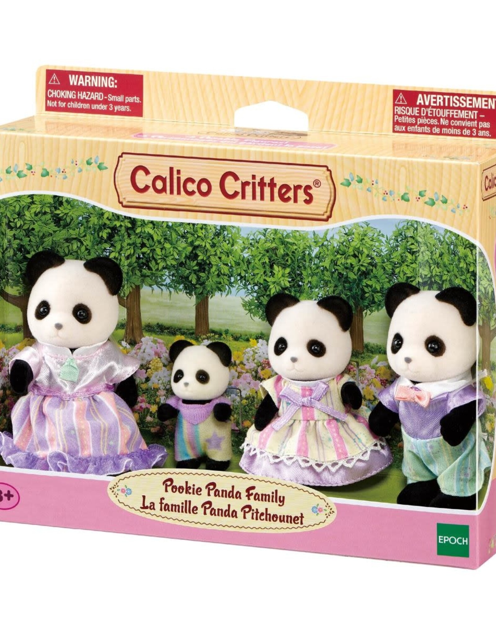 Epoch Everlasting Play Pookie Panda Family