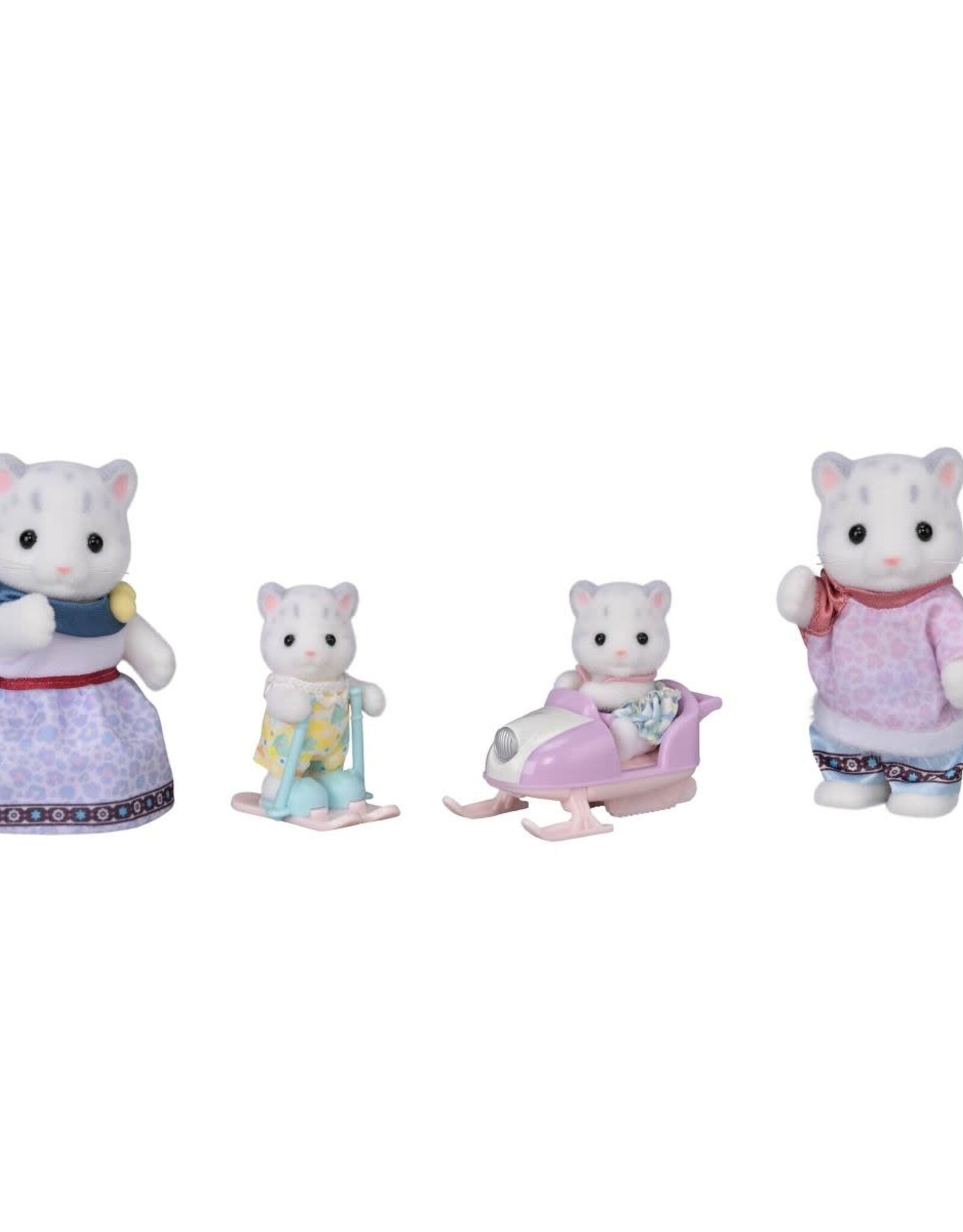 Epoch Everlasting Play Snow Leopard Family