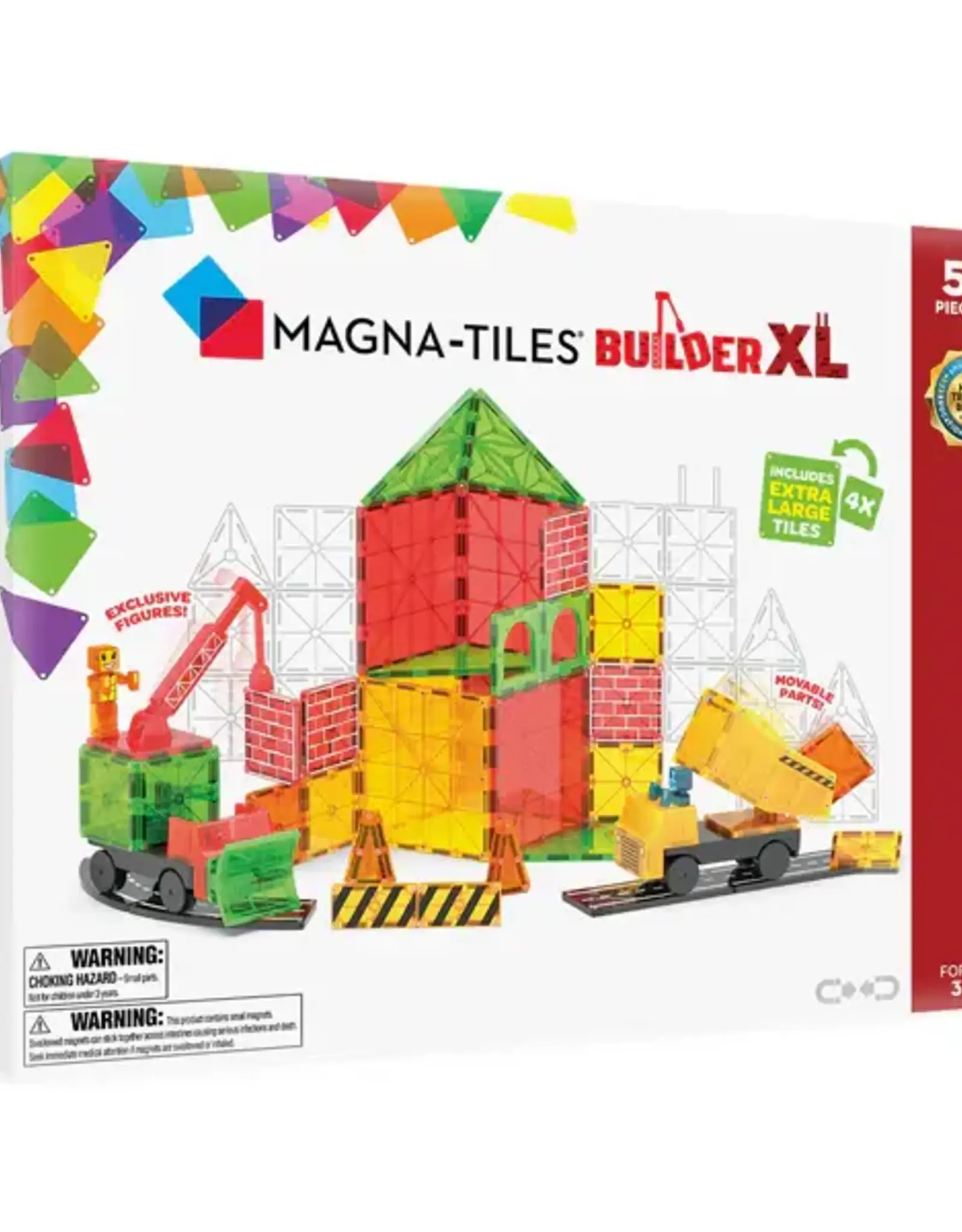 Magna-Tiles Magna-Tiles: Builder XL 50-Piece Set