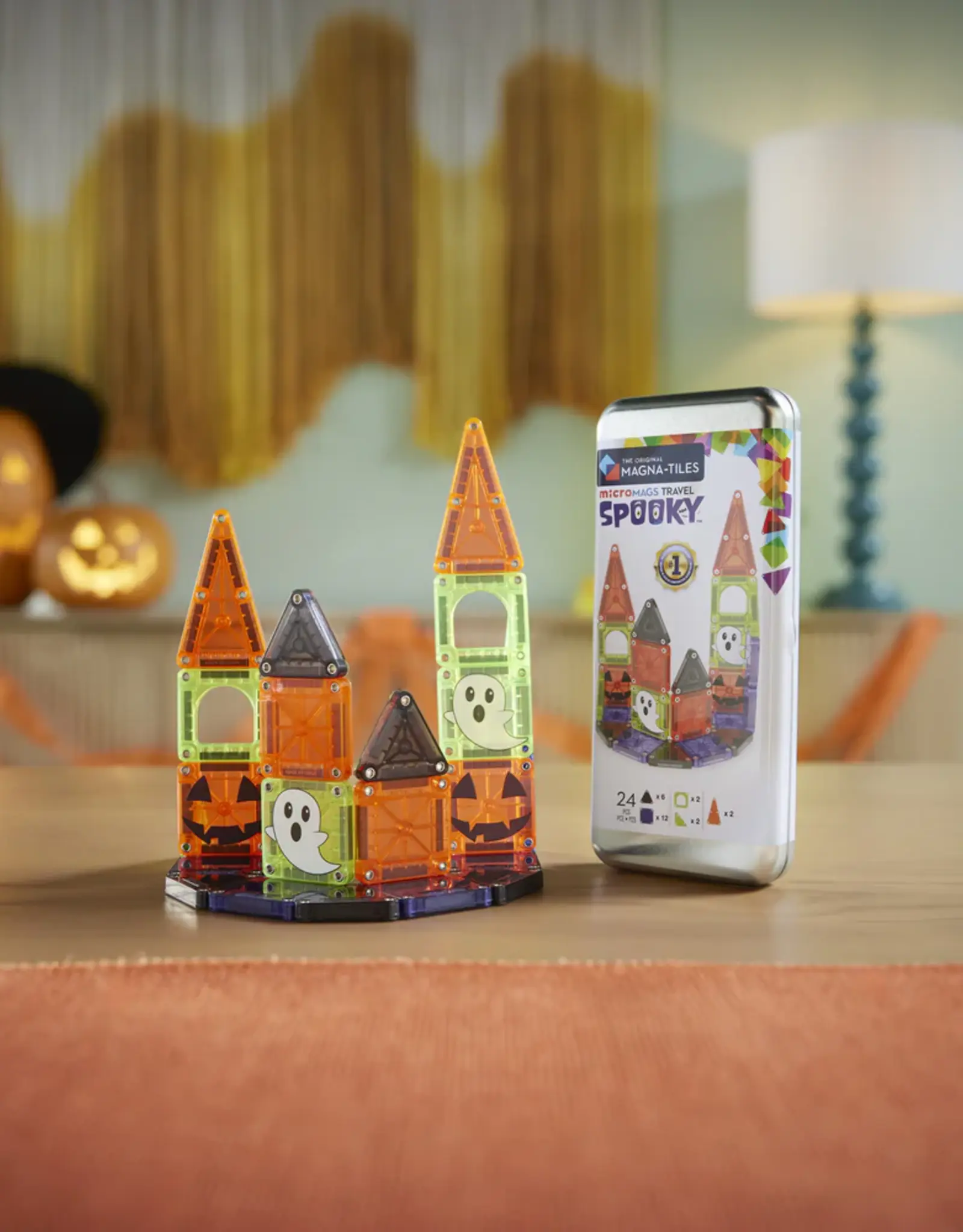 Magna-Tiles Magna-tile: microMAGS Spooky Travel Set