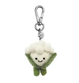 Ohh Deer Silly Beans Felt Keychain: Carl Cauliflower