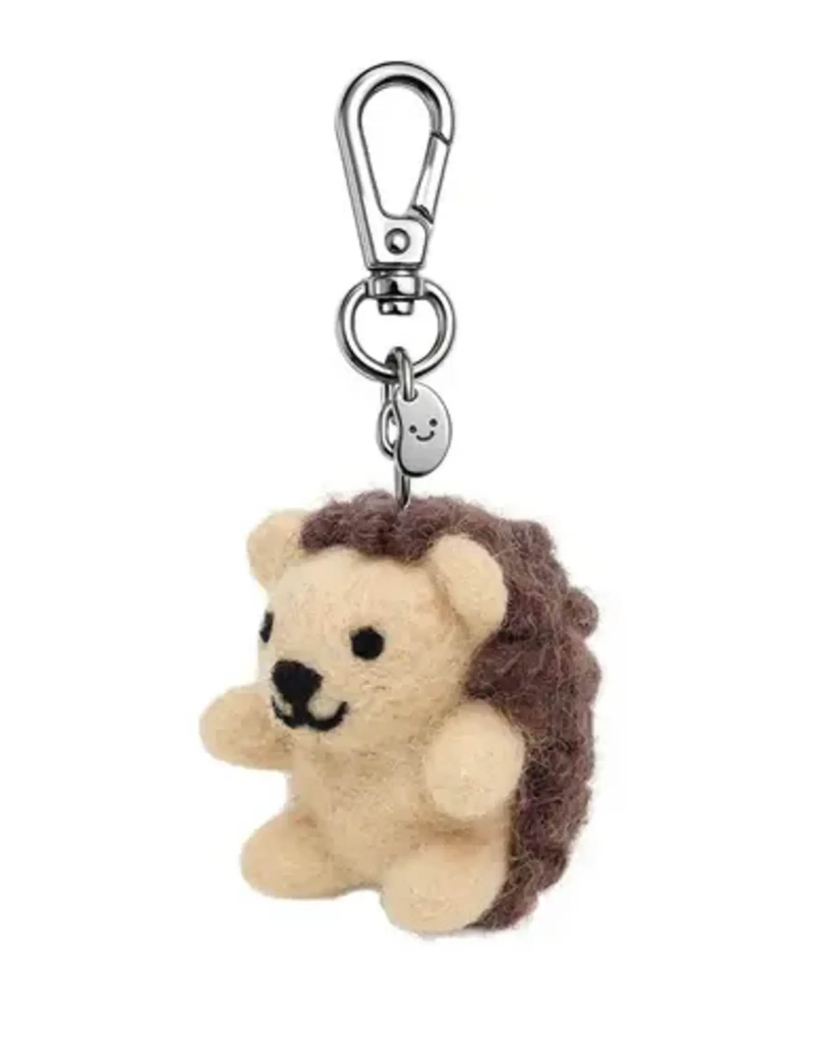 Ohh Deer Silly Beans Felt Keychain: Hettie Hedgehog