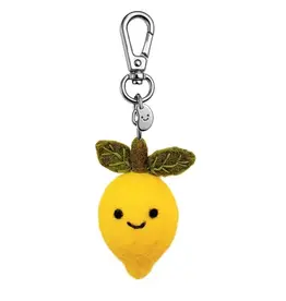 Ohh Deer Silly Beans Felt Keychain: Lucy The Lemon