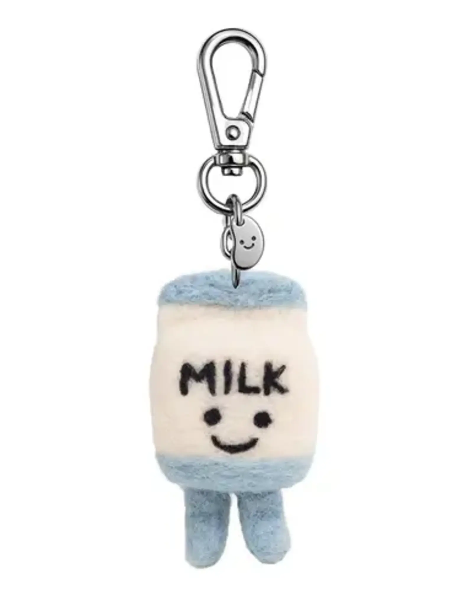 Ohh Deer Silly Beans Felt Keychain: Marty The Milk