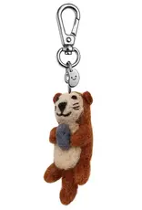 Ohh Deer Silly Beans Felt Keychain: Otto The Otter
