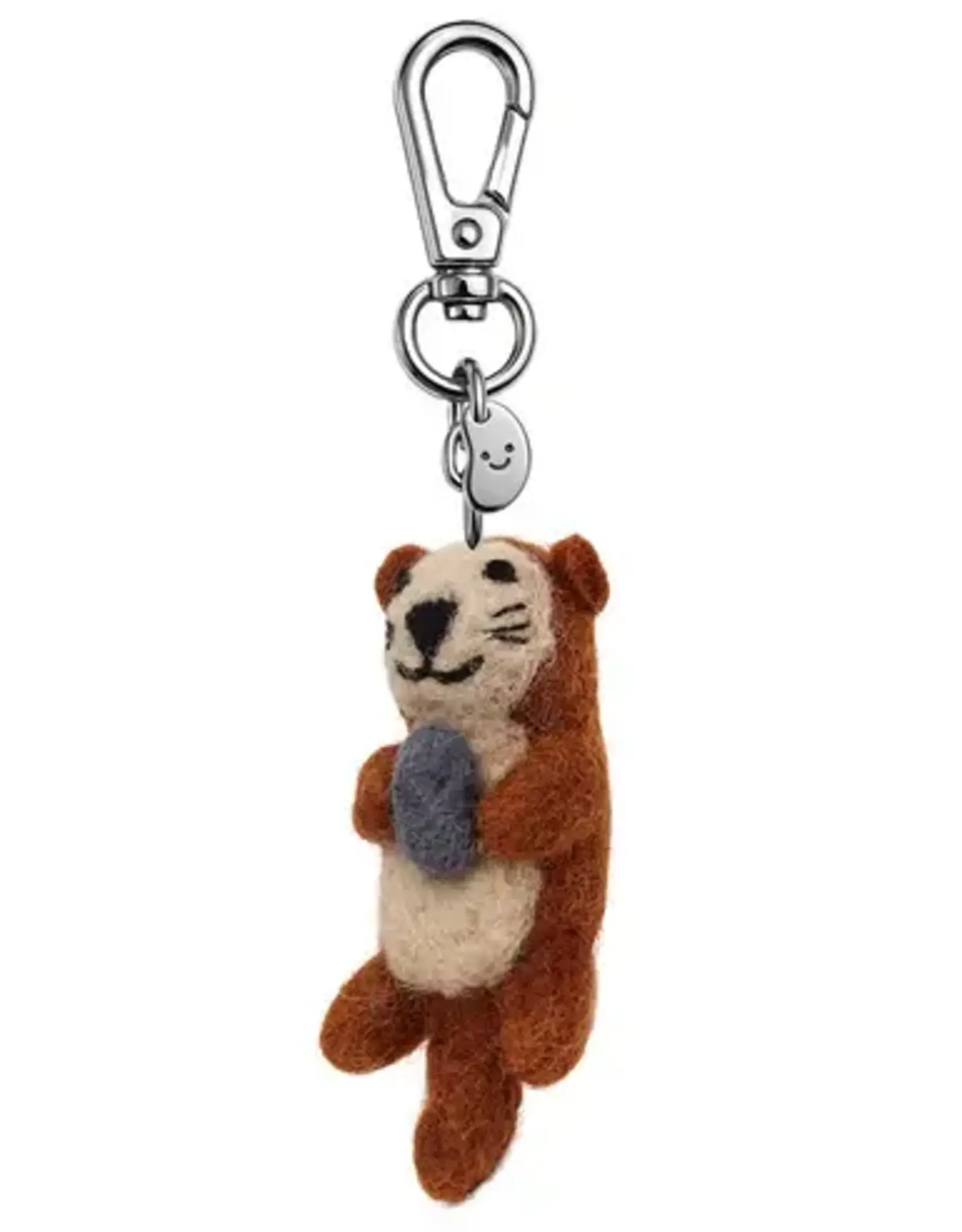 Ohh Deer Silly Beans Felt Keychain: Otto The Otter