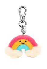 Ohh Deer Silly Beans Felt Keychain: Rain The Rainbow