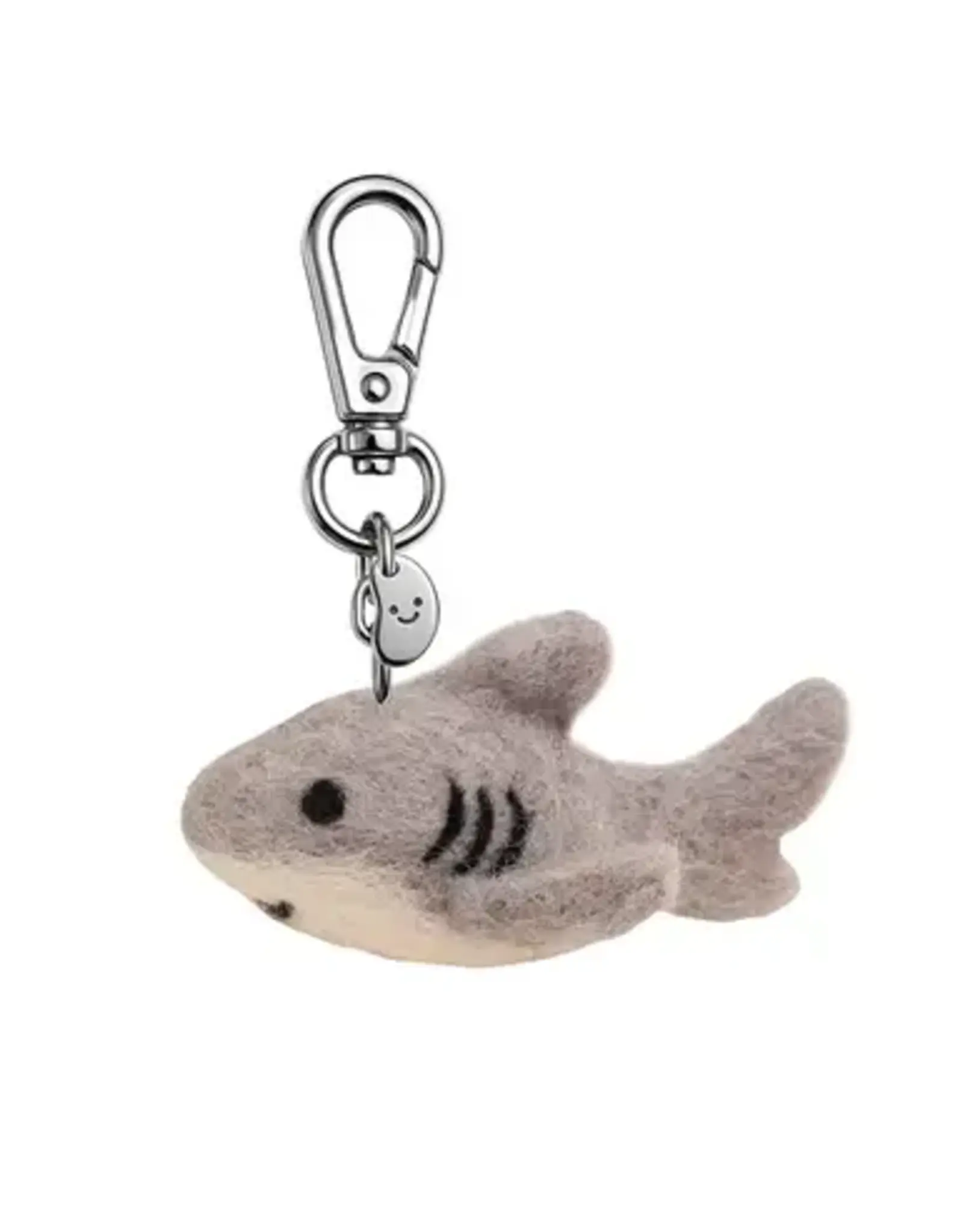 Ohh Deer Silly Beans Felt Keychain: Simon The Shark