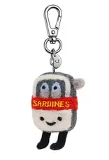 Ohh Deer Silly Beans Felt Keychain: Suki Sardines