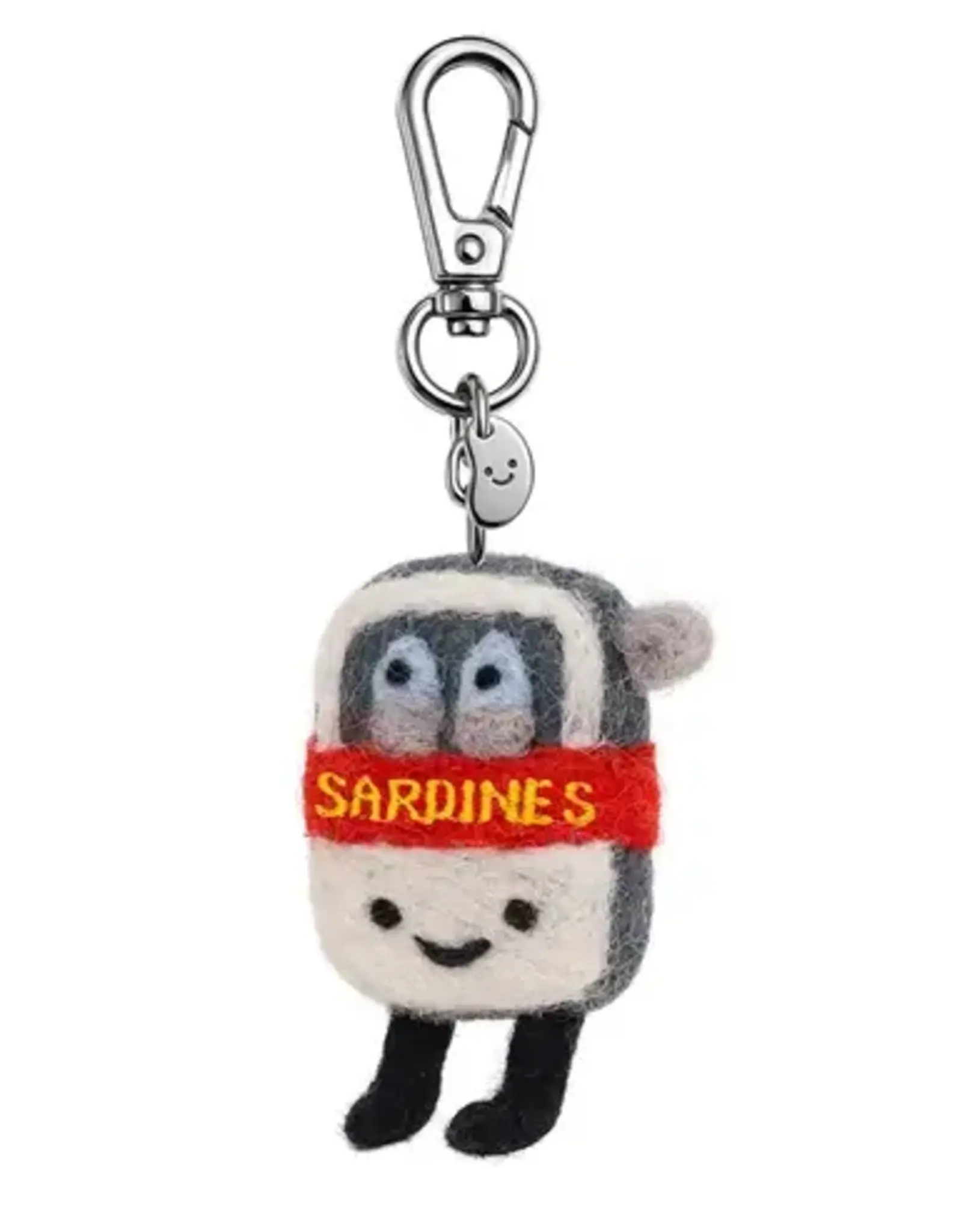 Ohh Deer Silly Beans Felt Keychain: Suki Sardines
