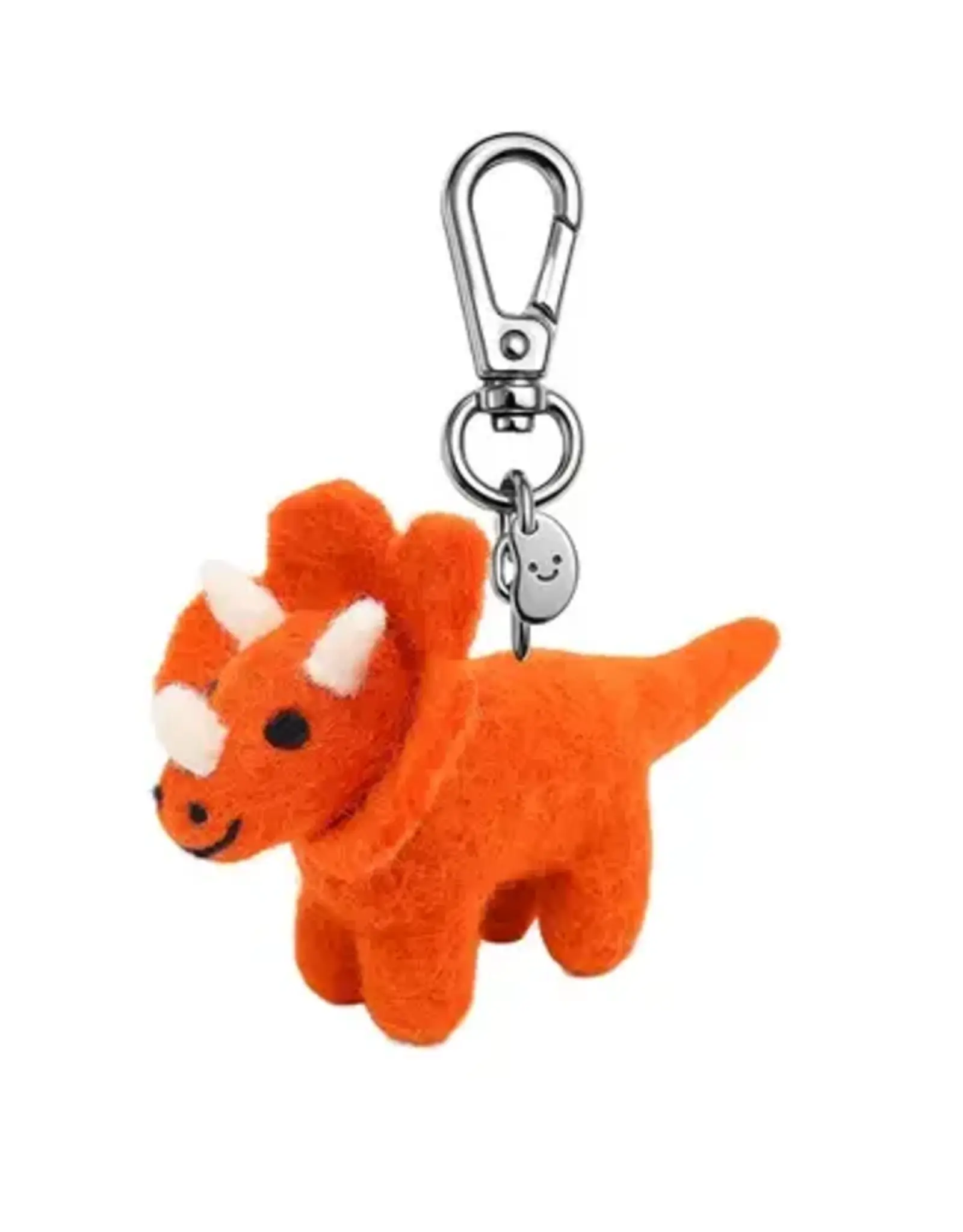 Ohh Deer Silly Beans Felt Keychain: Tim Triceratops