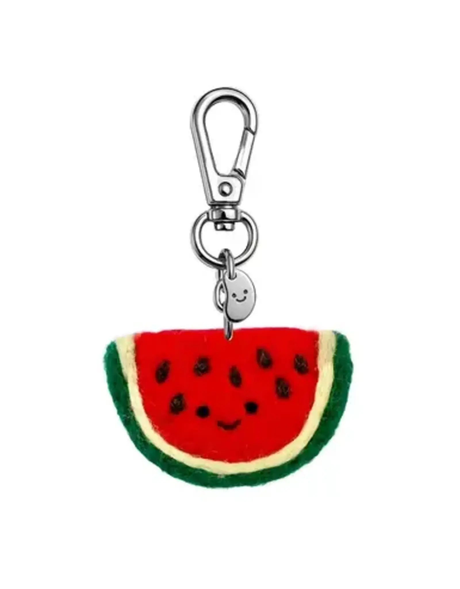 Ohh Deer Silly Beans Felt Keychain: Wendy Watermelon