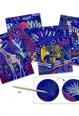 Djeco PG Scratch Cards Lush Nature