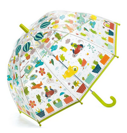 Djeco Umbrella: Clear Froglets