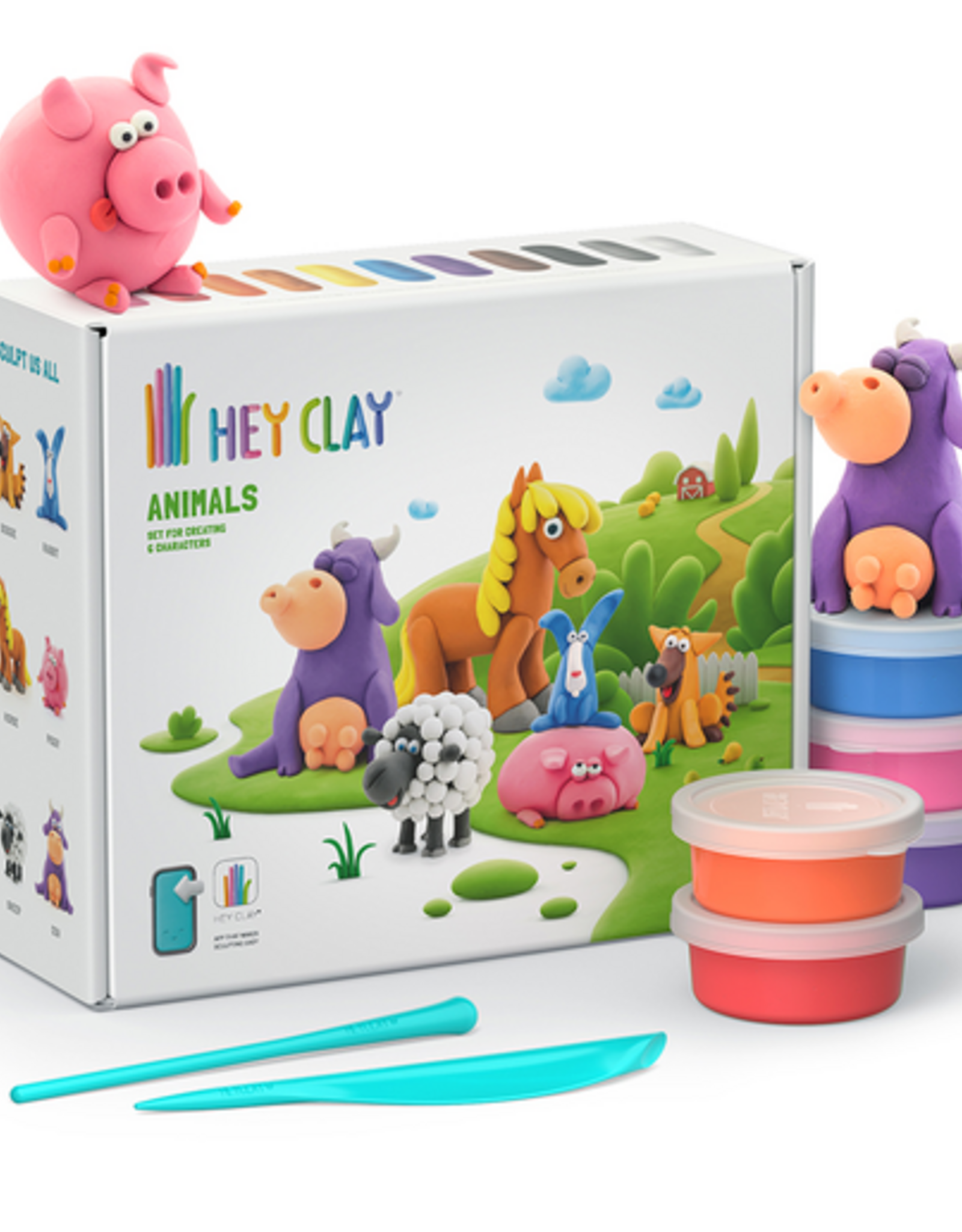 Fat Brain Toy Co Hey Clay: Animals