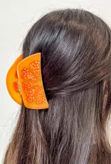 Jenny Lemons Claw Clip: Large Orange Slice