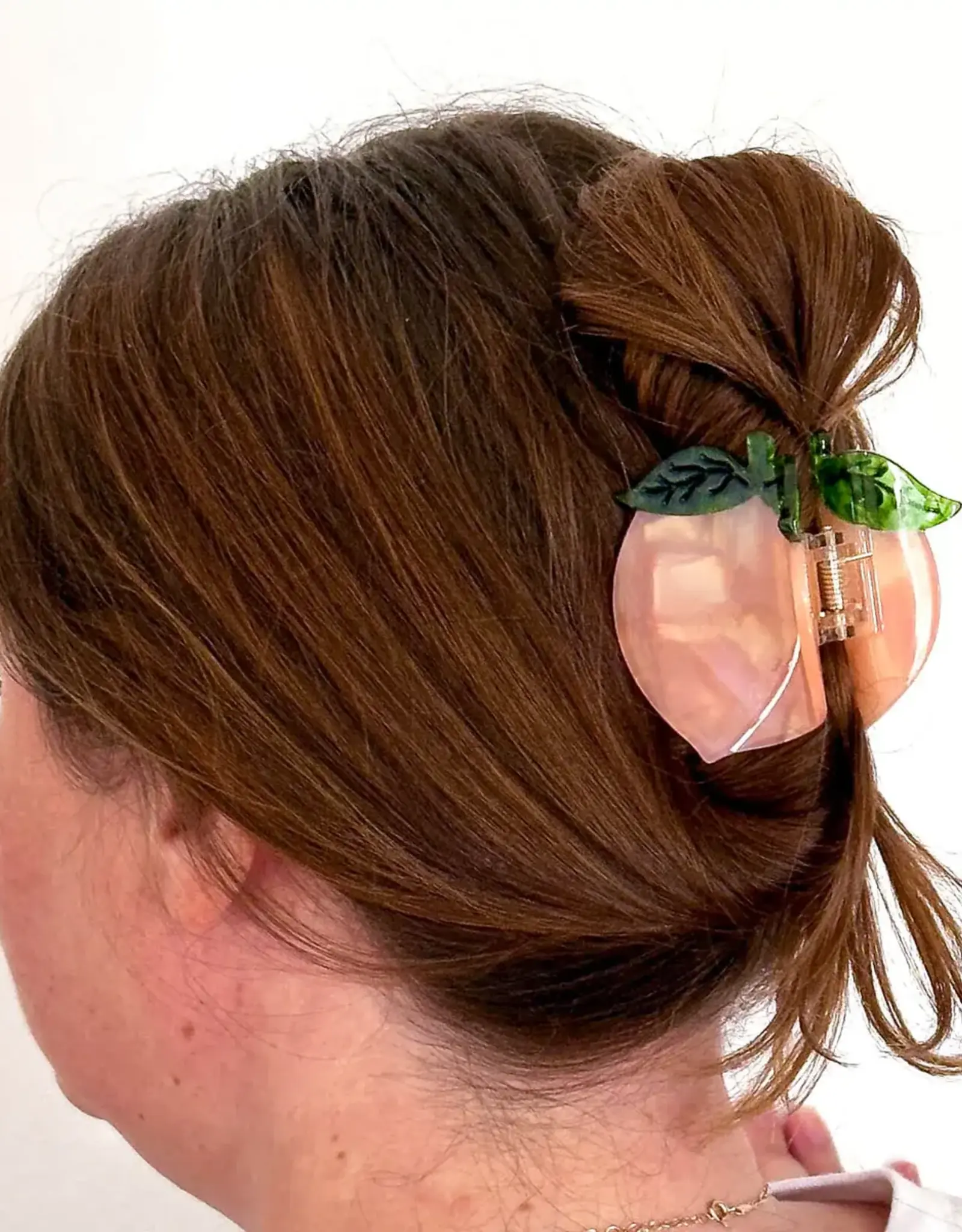 Jenny Lemons Claw Clip: Midi Peach