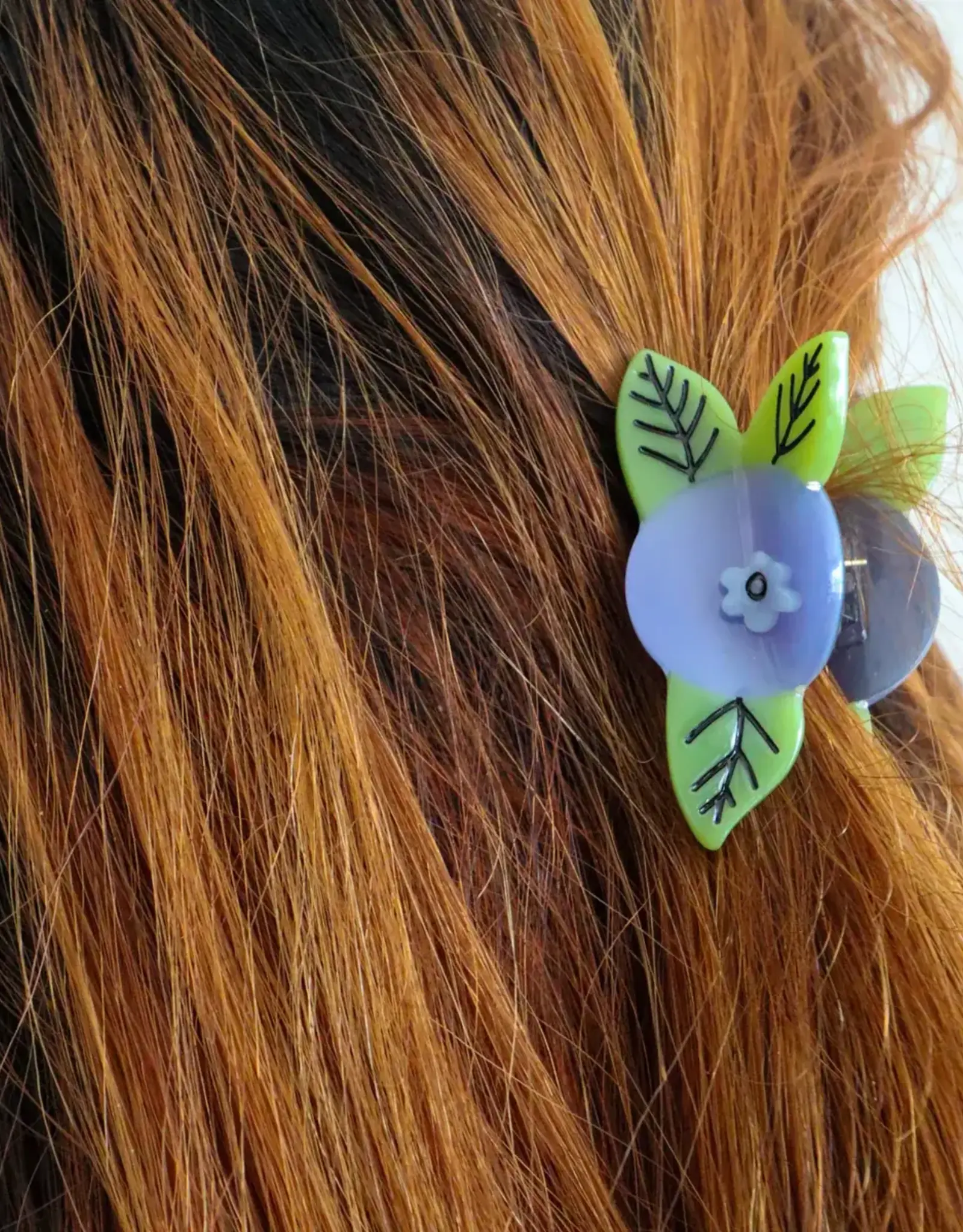 Jenny Lemons Claw Clip: Mini Blueberry