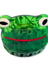 Jenny Lemons Claw Clip: Mini Green Froggy