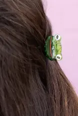 Jenny Lemons Claw Clip: Mini Green Froggy