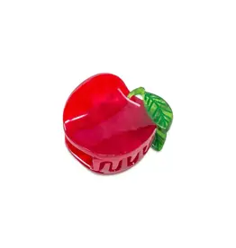 Jenny Lemons Claw Clip: Mini Red Apple