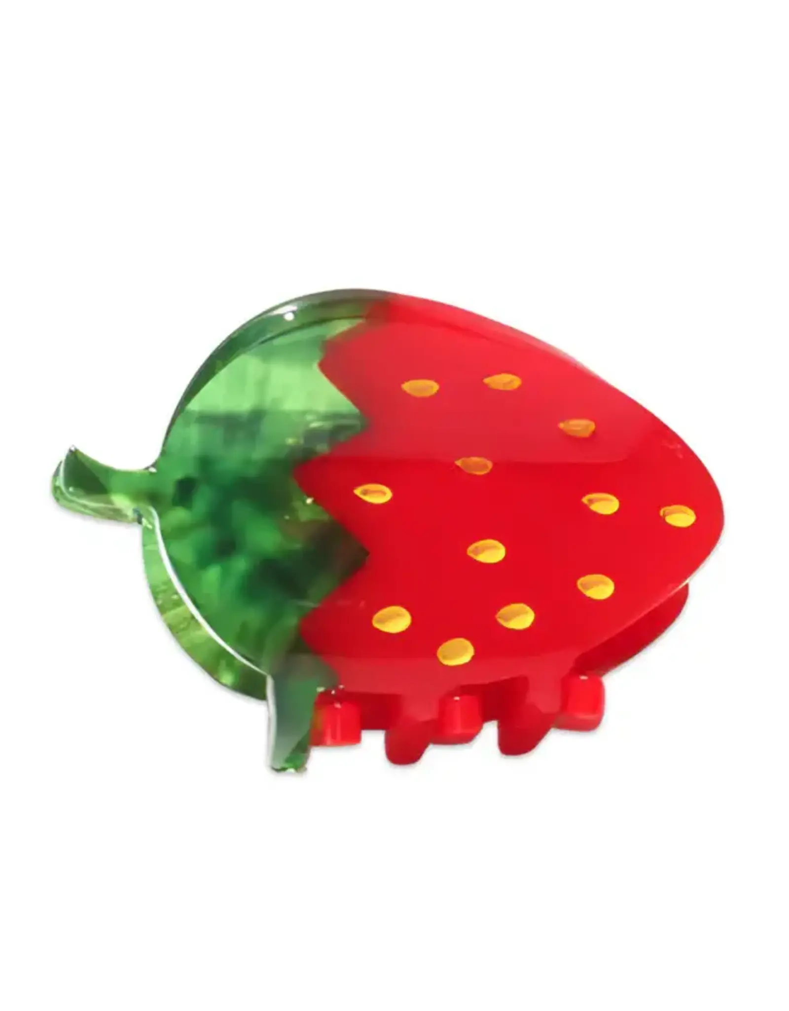Jenny Lemons Claw Clip: Mini Red Strawberry