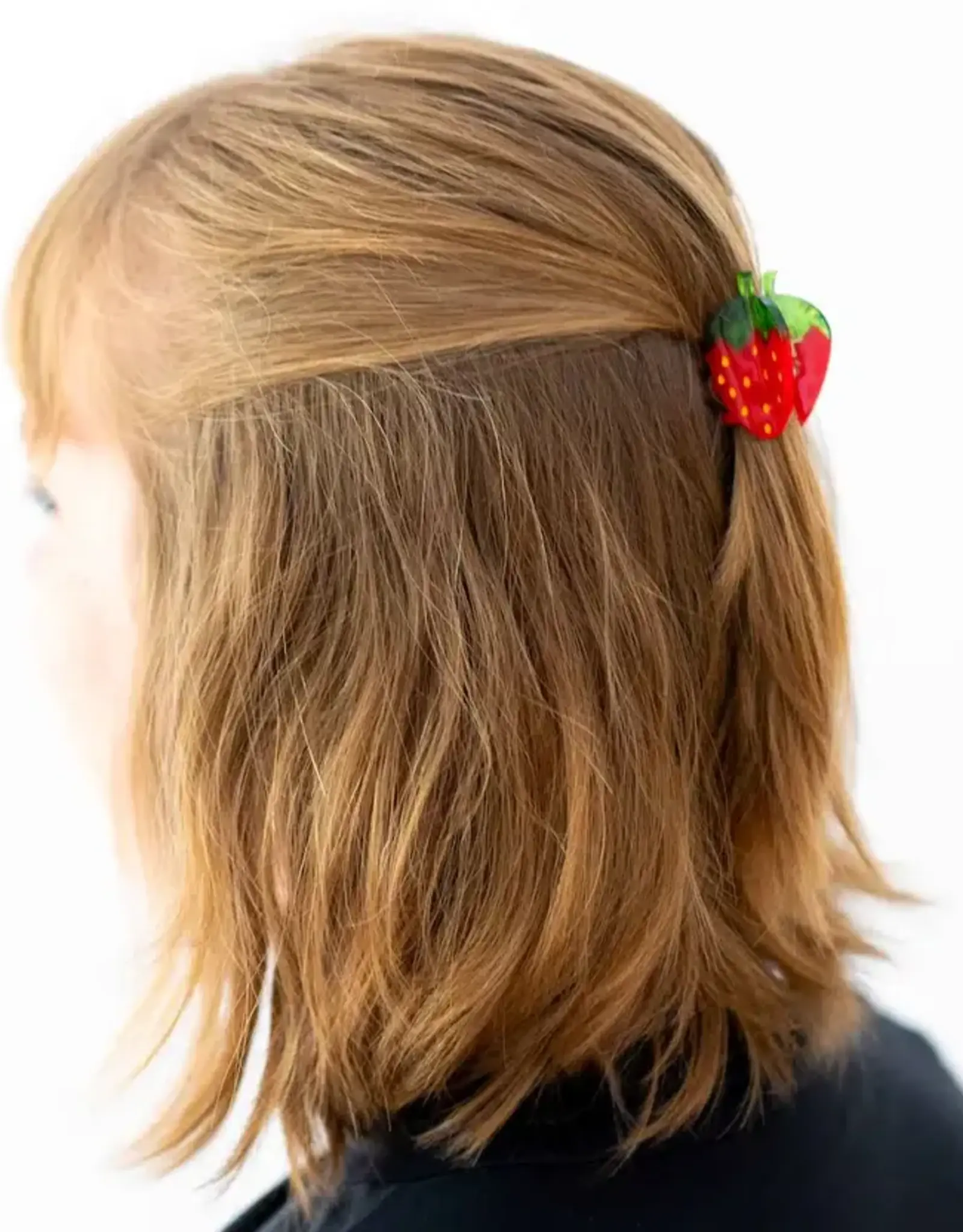 Jenny Lemons Claw Clip: Mini Red Strawberry