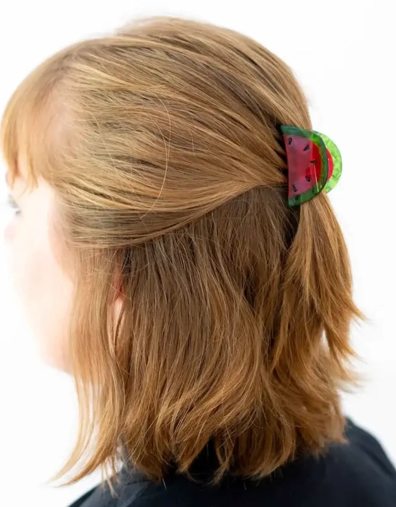 Jenny Lemons Mini Hair Claw Clip: Watermelon