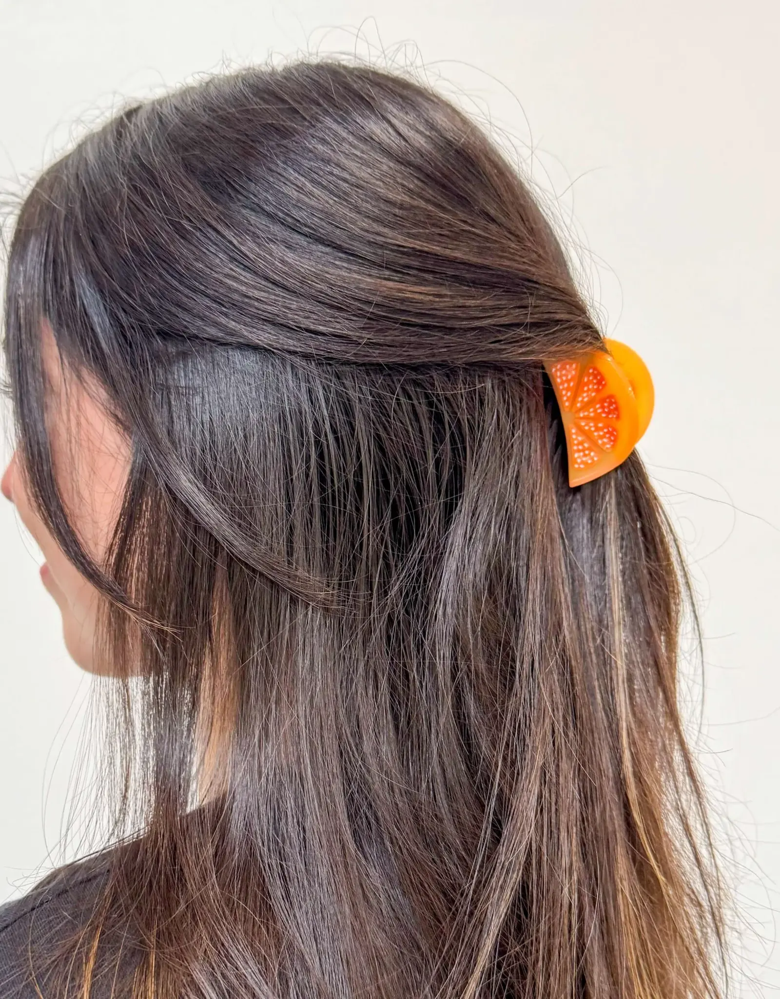 Jenny Lemons Claw Clip: Mini Orange Slice