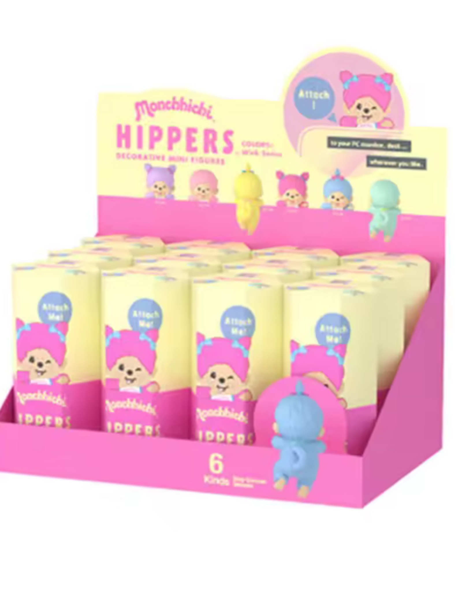 Dreams Monchhichi Hippers Colors Wink