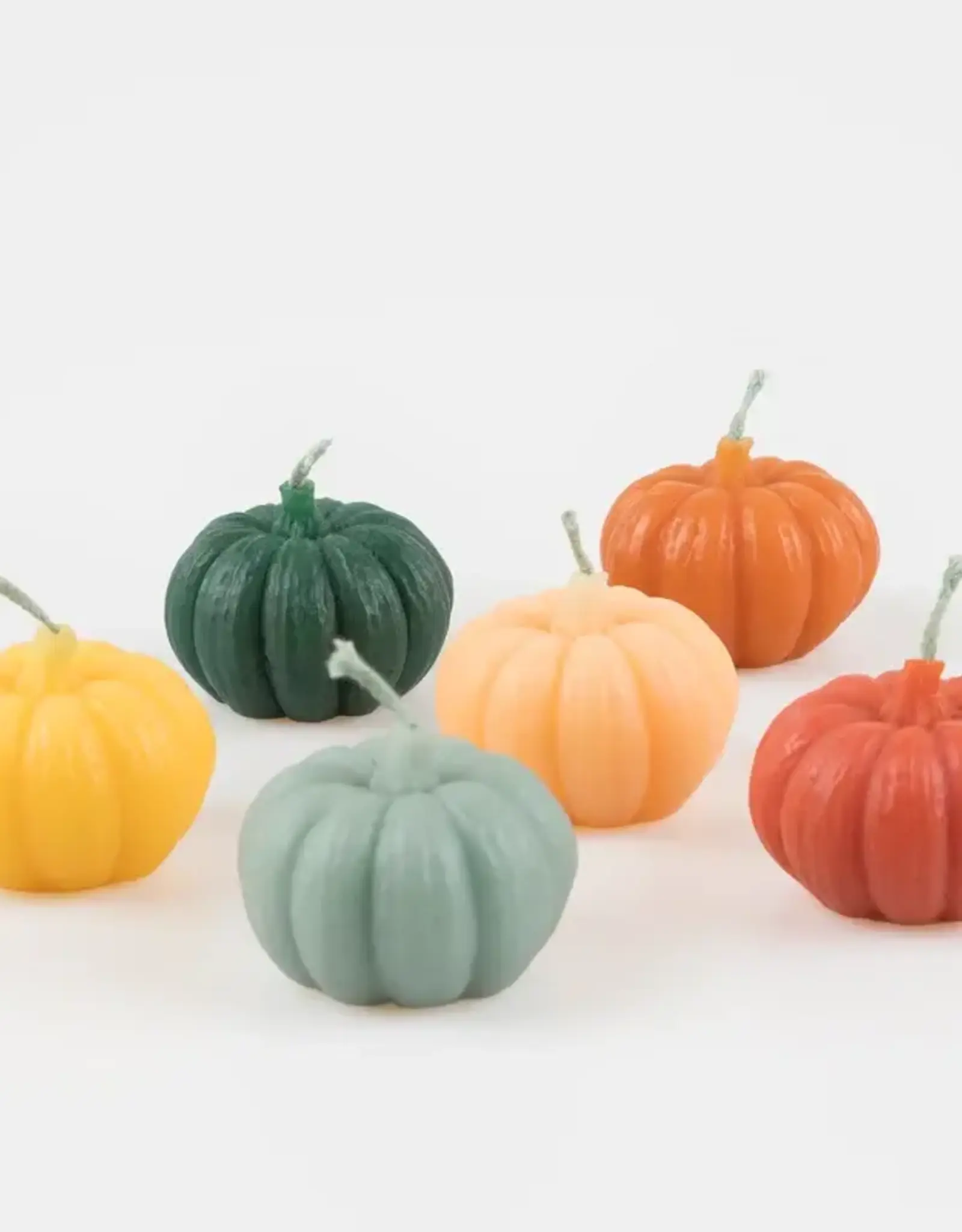 Meri Meri Mini Rainbow Pumpkin  Candles