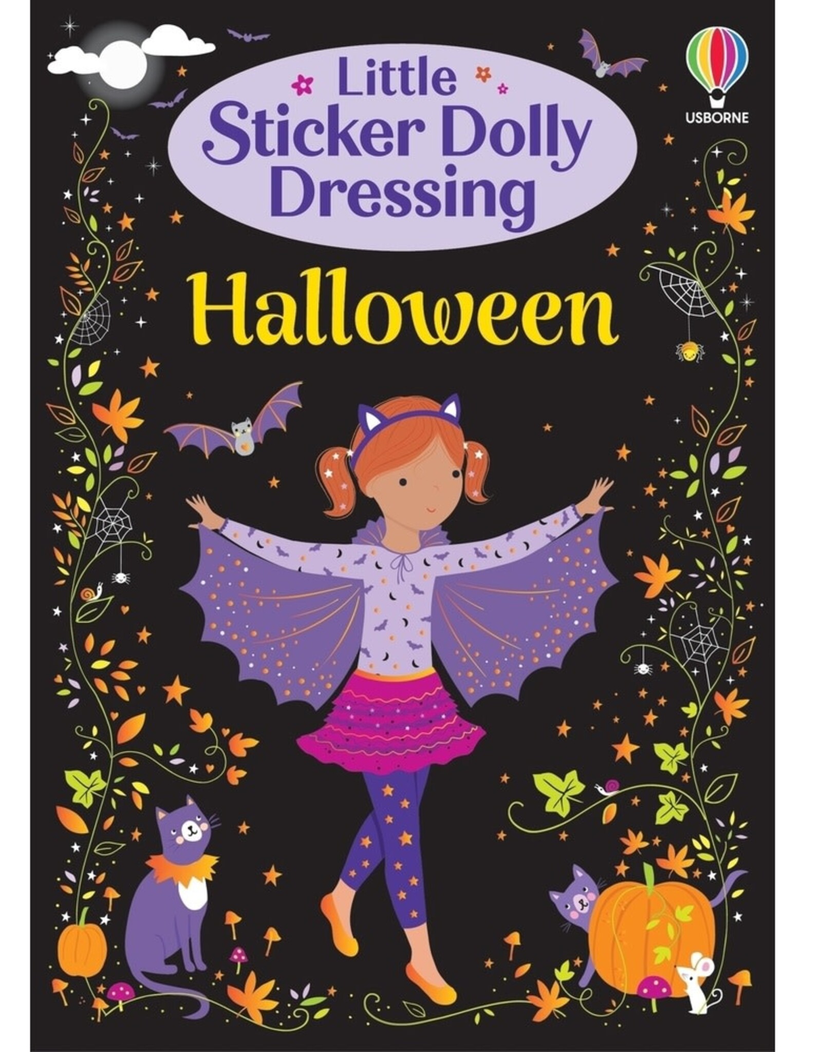 Usborne Little Sticker Dolly Dressing  Halloween