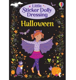 Usborne Little Sticker Dolly Dressing  Halloween