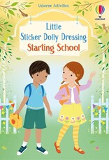 Usborne Little Sticker Dolly Dressing  Starting School