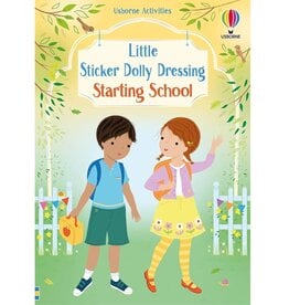Usborne Little Sticker Dolly Dressing  Starting School