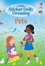 Usborne Little Sticker Dolly Dressing Pets