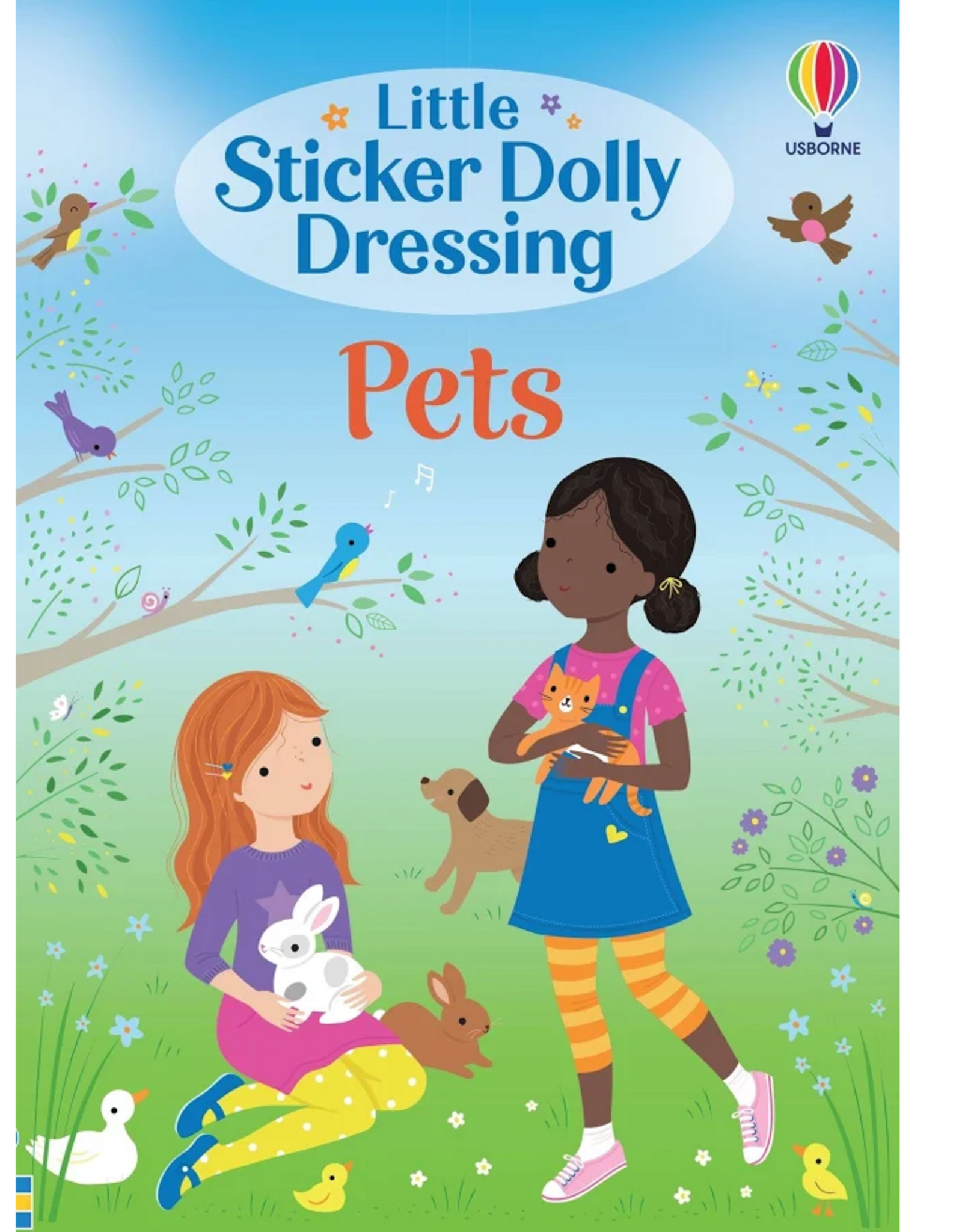 Usborne Little Sticker Dolly Dressing Pets