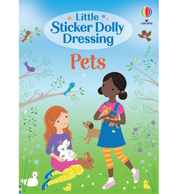 Usborne Little Sticker Dolly Dressing Pets